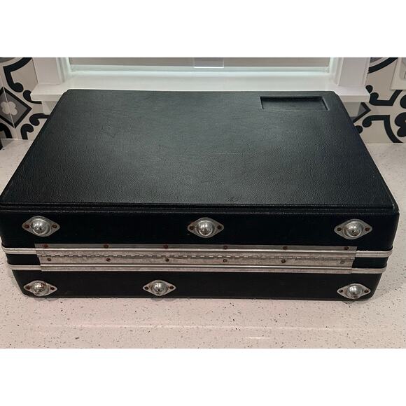 Vintage Platt Hard shell And Thermoplastic Briefcase Luggage - Picture 5 of 5